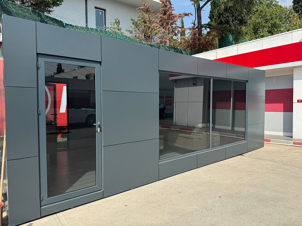 Küçük resim: 21m² Kompozit Ofis Konteyneri