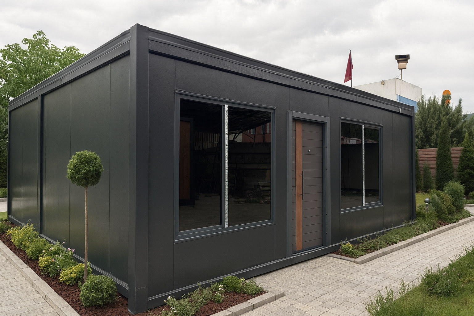 42m² ÖZEL ÜRETİM EV & OFİS KONTEYNER