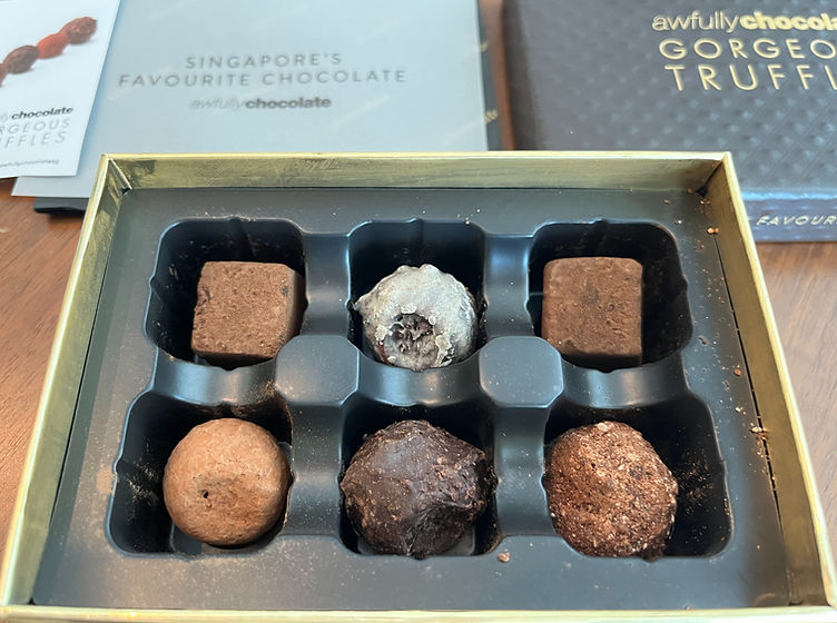 バレンタイン直前！シンガポール発チョコレートを食べ比べ♪