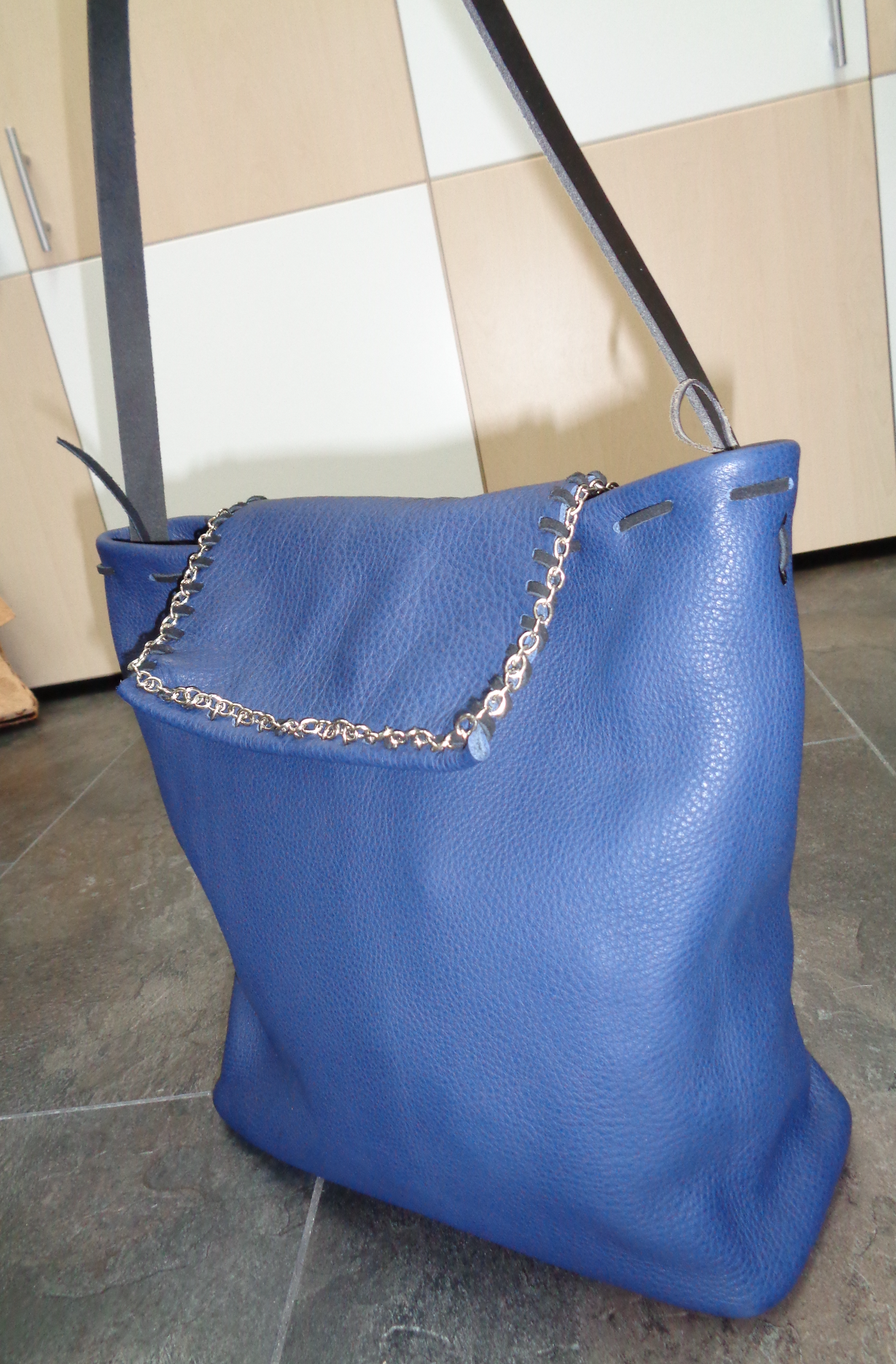 Tasche blau
