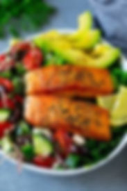 Blackened Salmon Salad