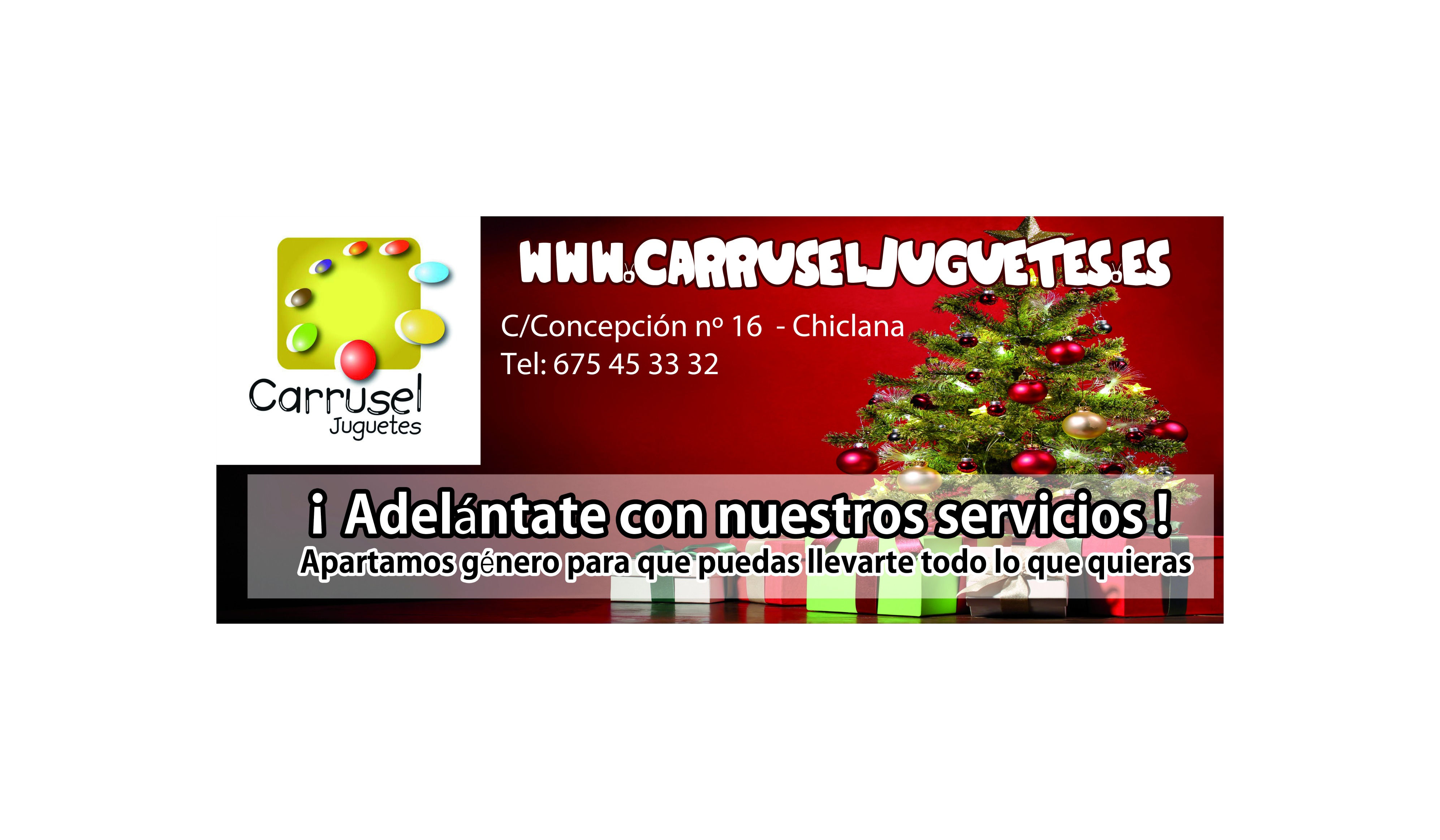 CARRUSEL JUGUETES - C/Concepción, 16 -  Chiclana.