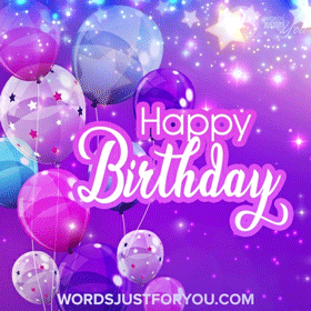 Animated Happy Birthday Gif - 7256 » WordsJustforYou_com - Original Creative Animated GIFs