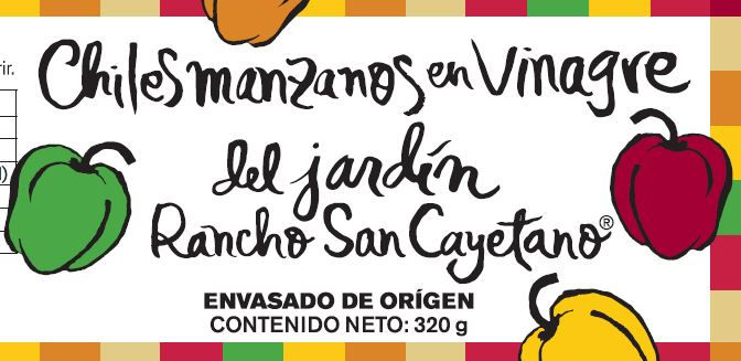 Miniatura: Chiles manzanos en vinagre