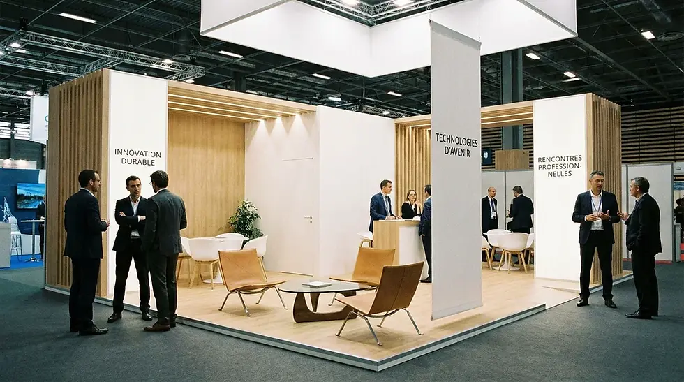 Matériel pour salon professionnel : le guide complet 2026