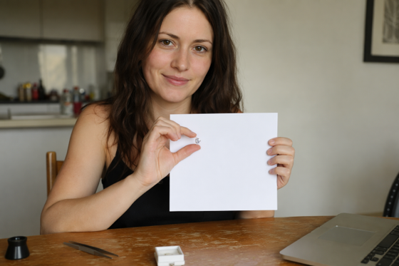 how to check diamond quality at home