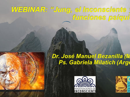 NUEVO WEBINAR: "Jung, el Inconsciente y las funciones psíquicas".