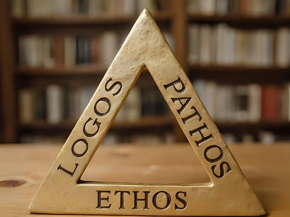 rhetorisches Dreieck nach Aristoteles 