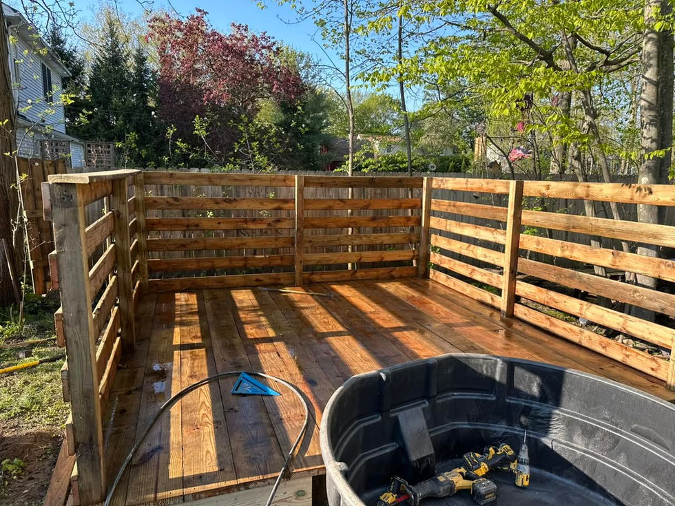 new fence