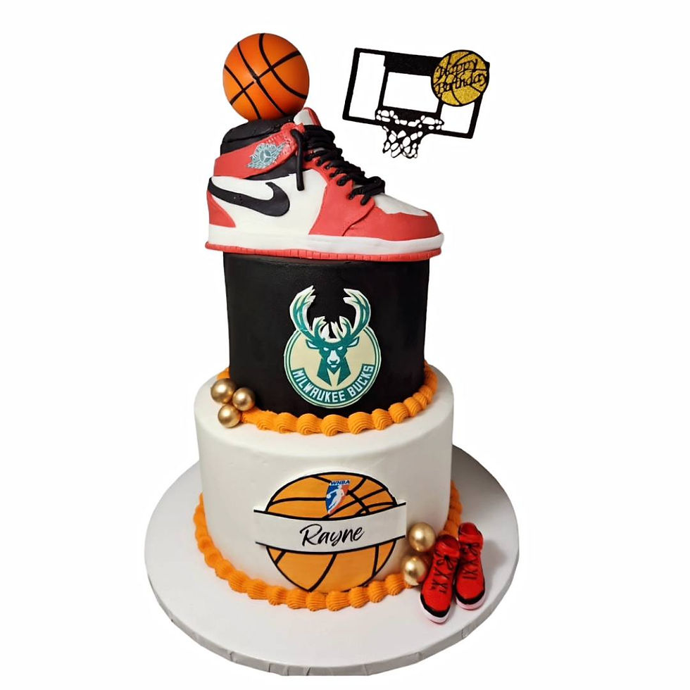 Nike Basketball cake