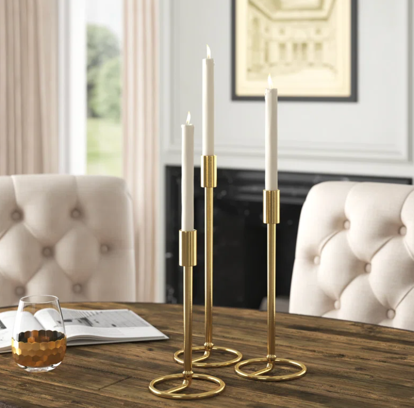 owego_home_decor_interior_design_Candlesticks_rustic_gold_industrial_round