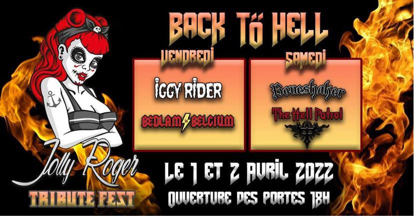 Bedlam in Belgium plays Tribute Fest Back To Hell Duinkerke FR