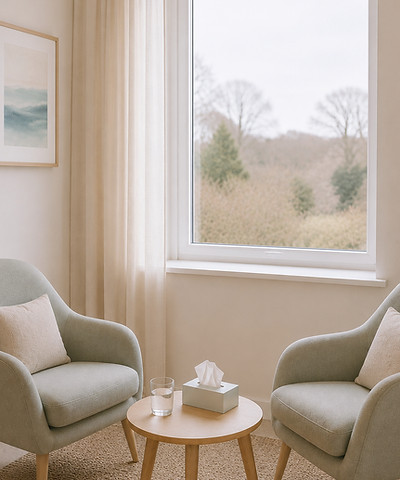 counselling therapy room