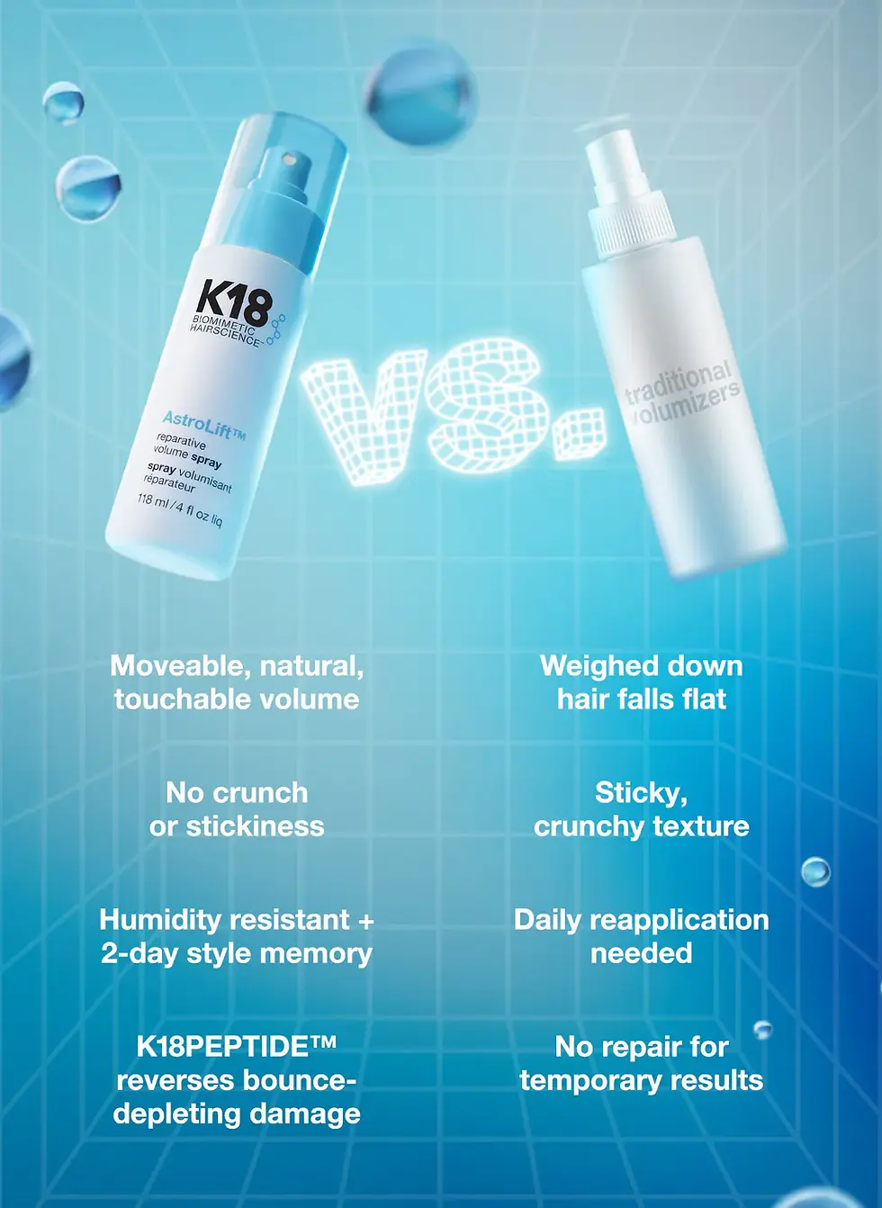 Thumbnail: K18 AstroLift™ reparative volume spray