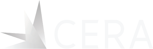 CERA logo in white