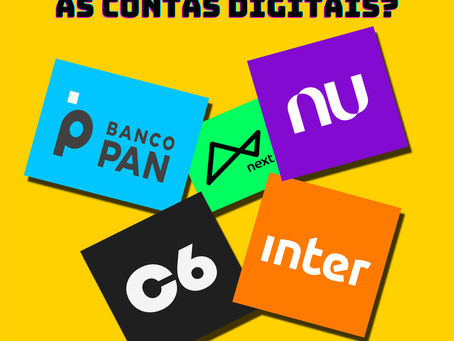 O que as contas digitais tem de diferentes? Veja como escolher a sua. 