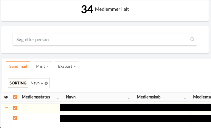 Mail til medlemmer content media