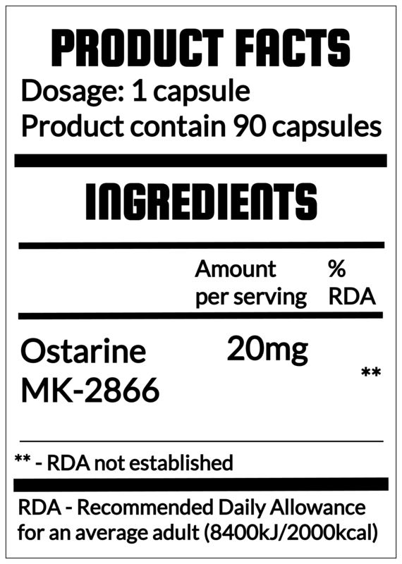 Thumbnail: QRP Research Ostarine MK-2866 (MK2866) 10mg/20mg