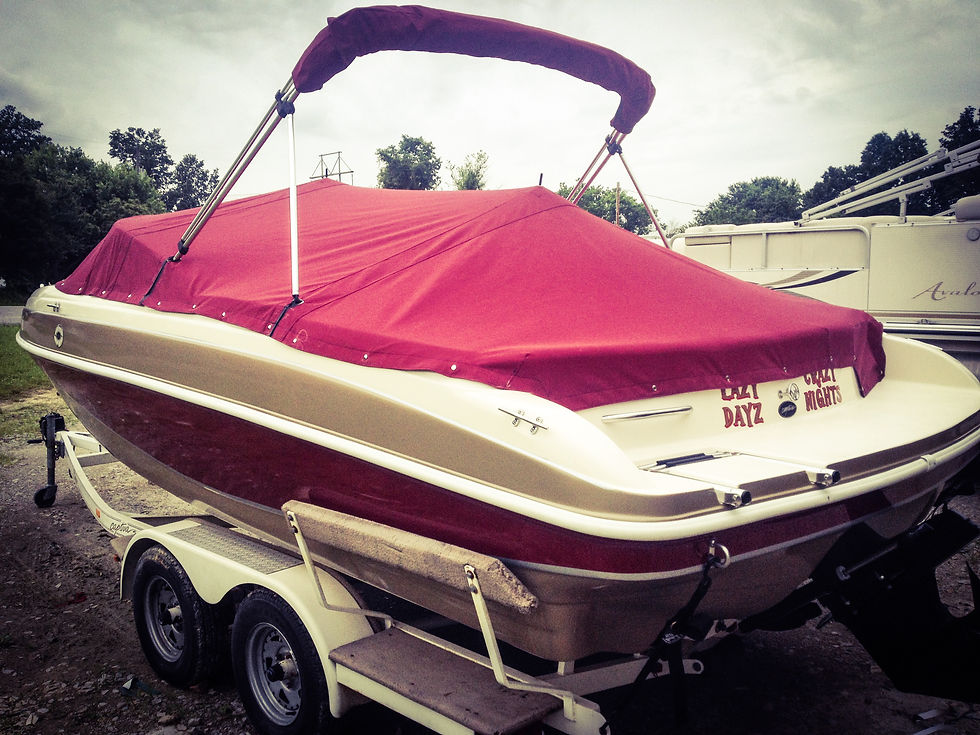 Red Cockpit Cover