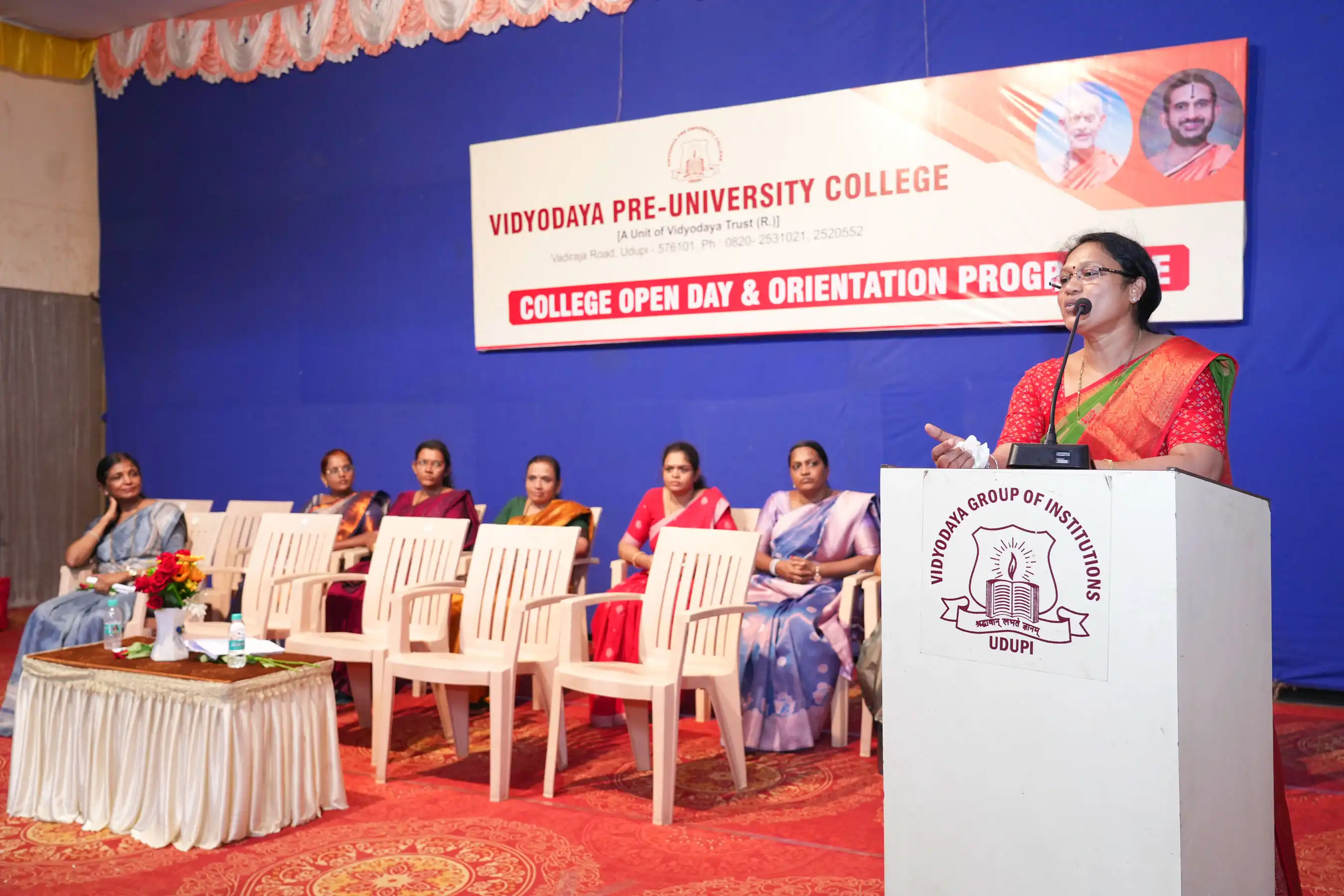 Vidyodaya PU College Udupi Orientation Programme