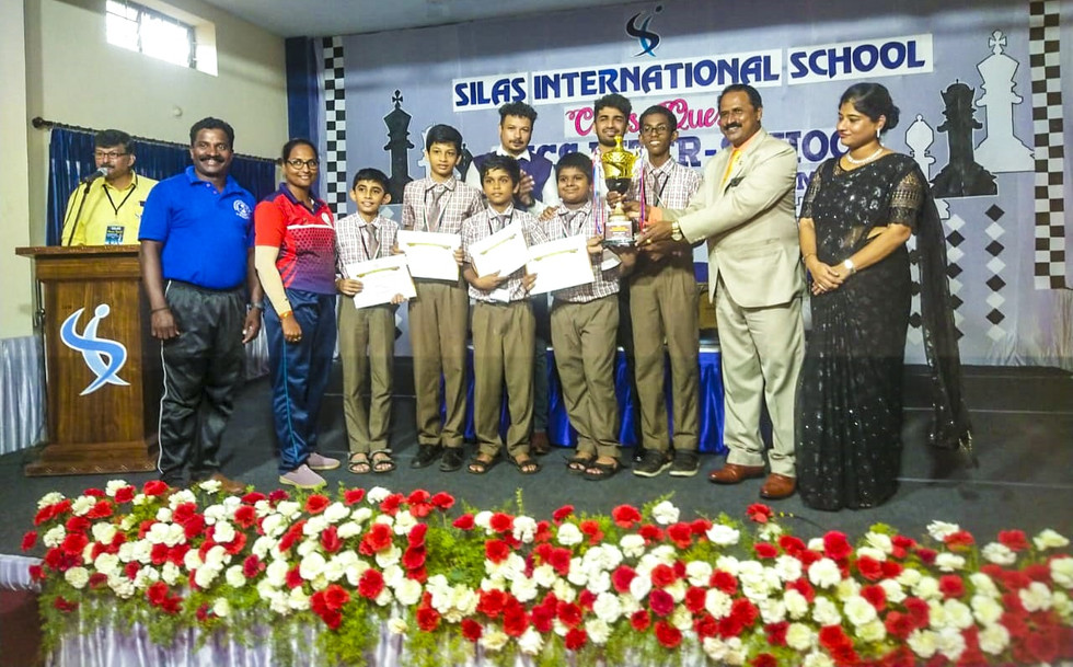 AICS Chess COmpetition Winners and Runners