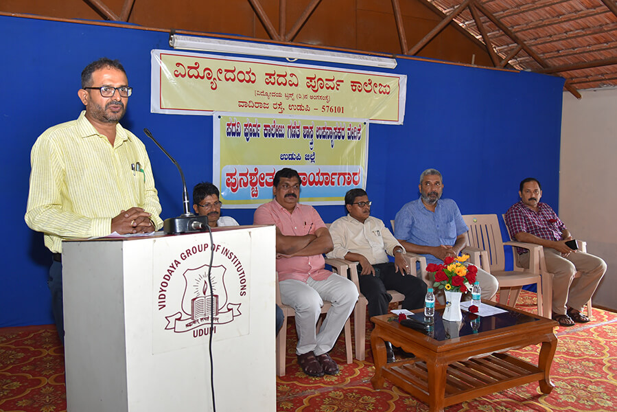 Mathematics Workshop Vidyodaya PU College, Udupi