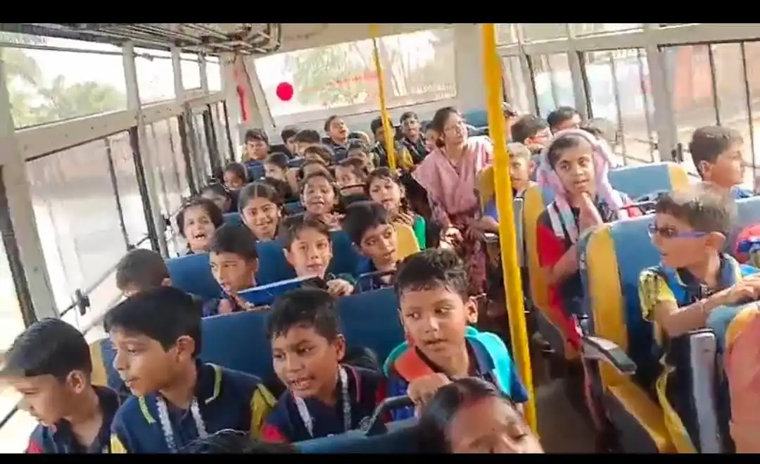 Jolly Ride 2026 – Classes I and II Enjoy Memorable Outing at Vidyodaya Public School