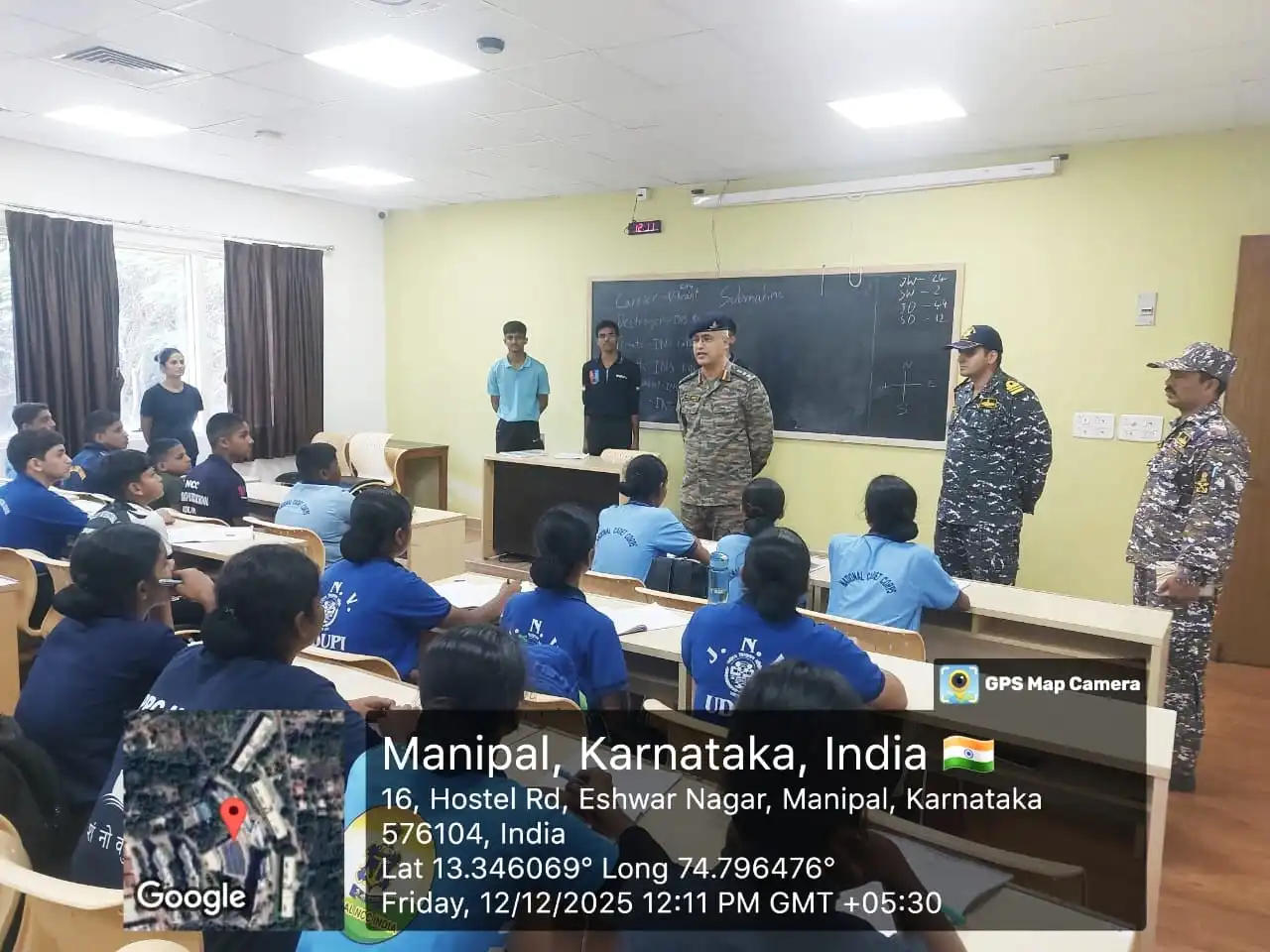 NCC cadets of Vidyodaya Public School at CATC Manipal