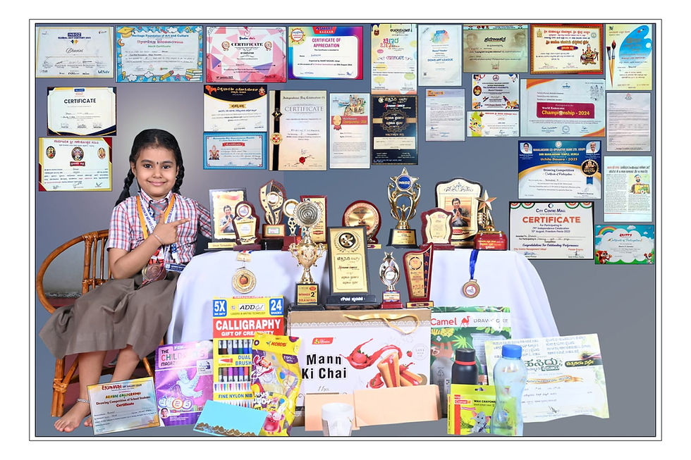 Bhavini Art Achievements