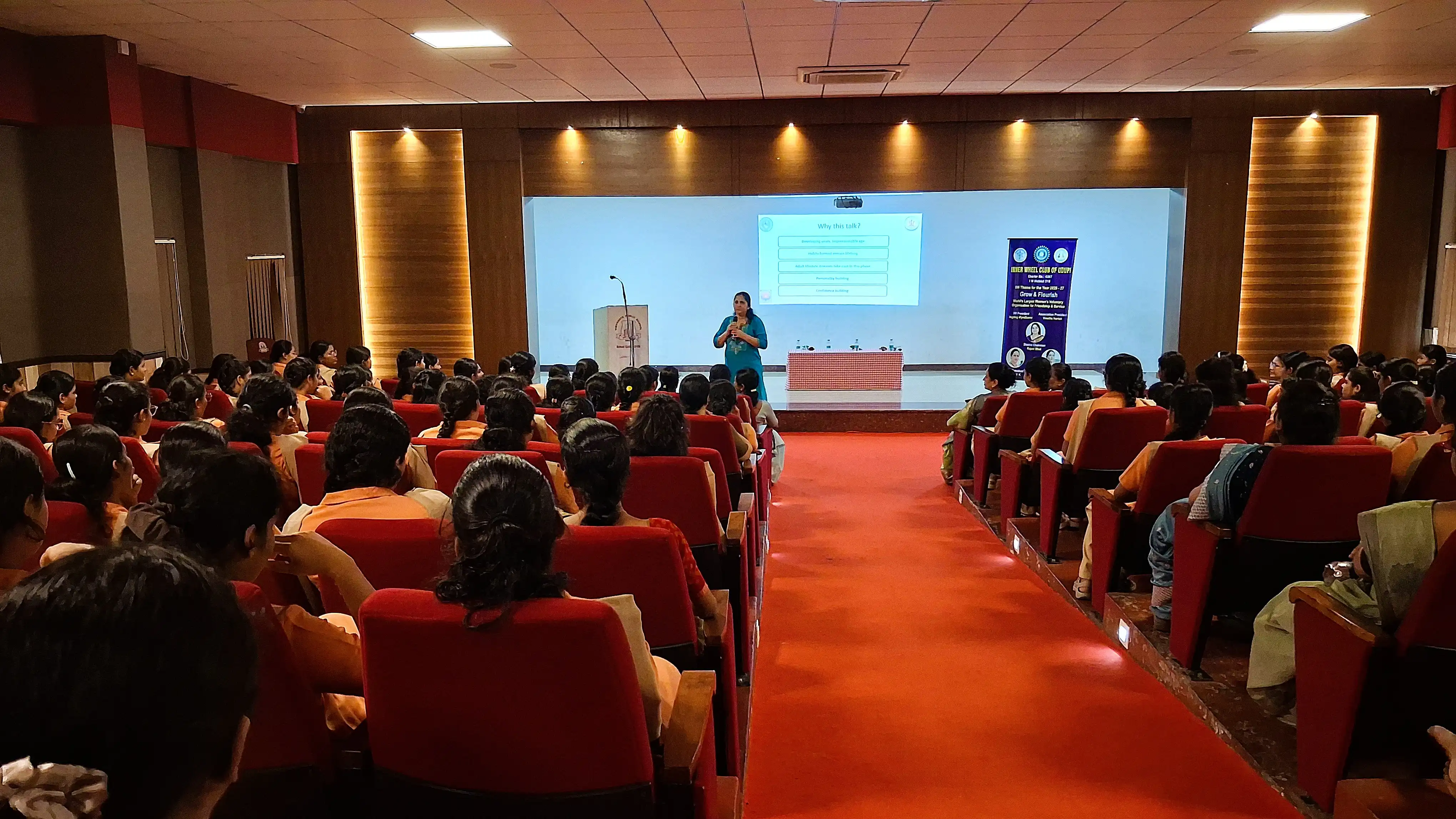 Health and Hygiene for Women Programme at Vidyodaya PU College