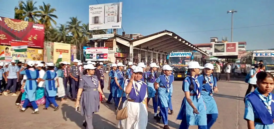 Sardar @150 Ekta Rally Vidyodaya Public School Udupi