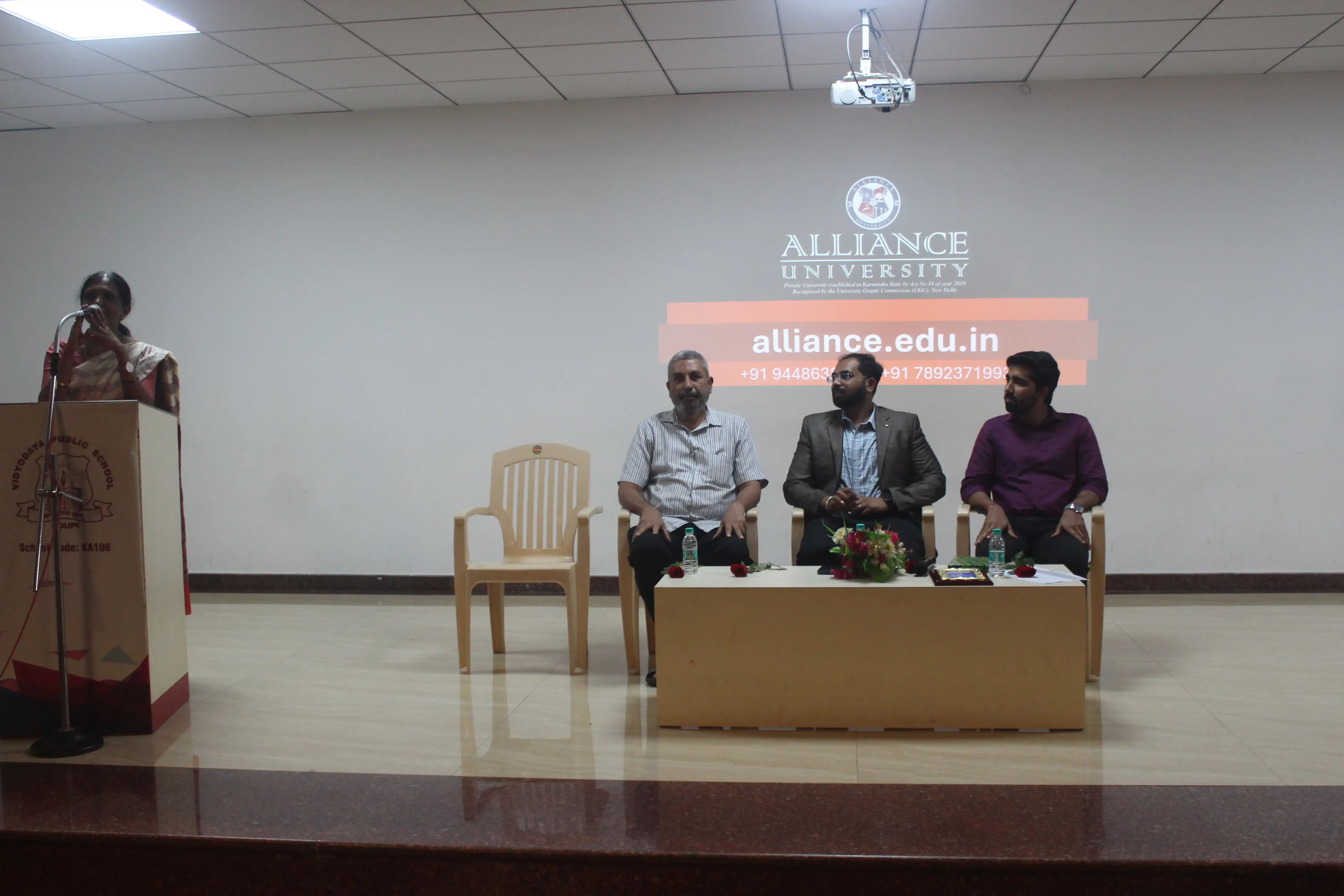 Career Guidance programme for Second PUC students of Vidyodaya P U College, Udupi