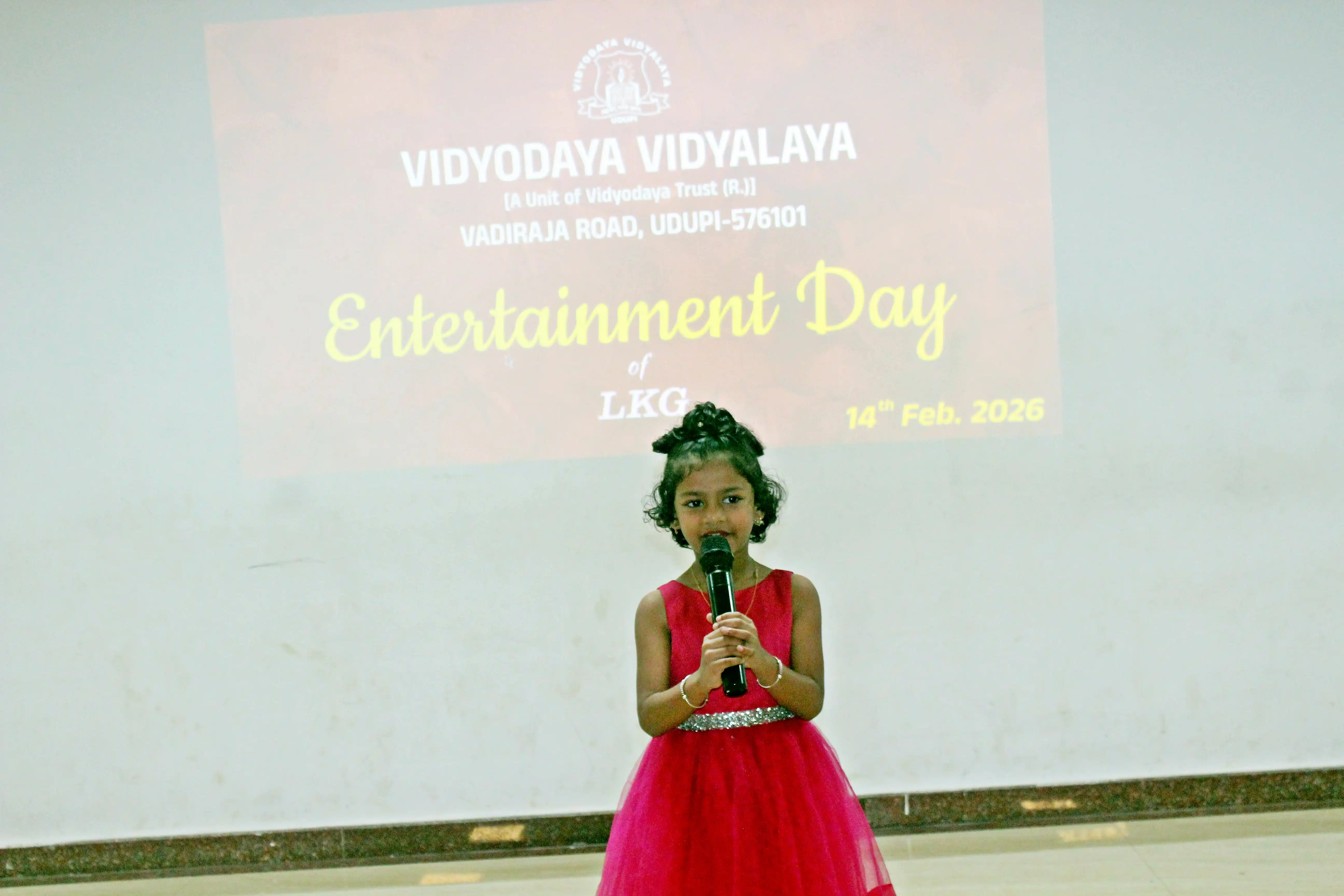Entertainment Day Celebration LKG 2026 at Vidyodaya Public School
