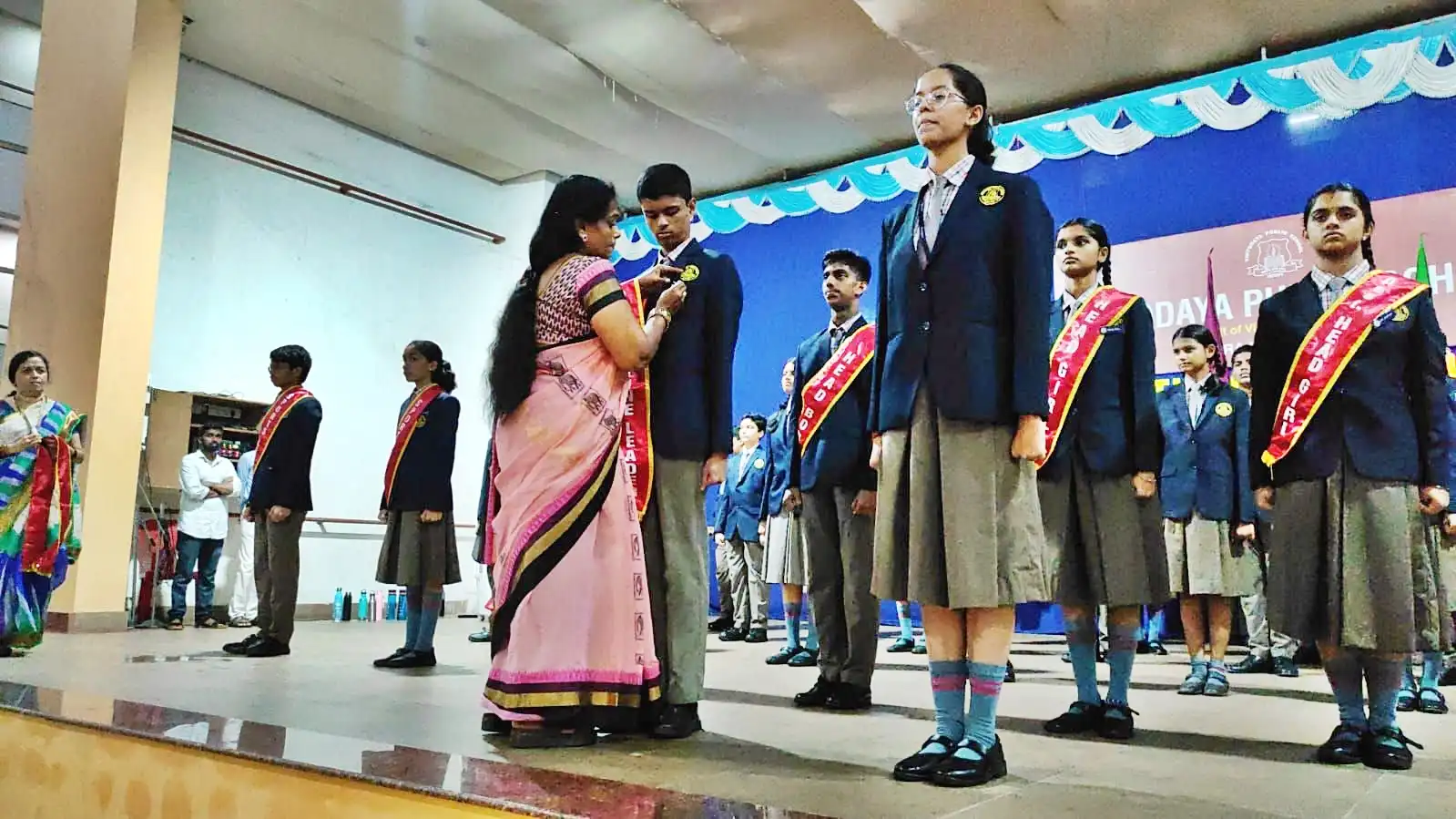 Investiture Ceremony at Vidyodaya Public Shcool, Udupi