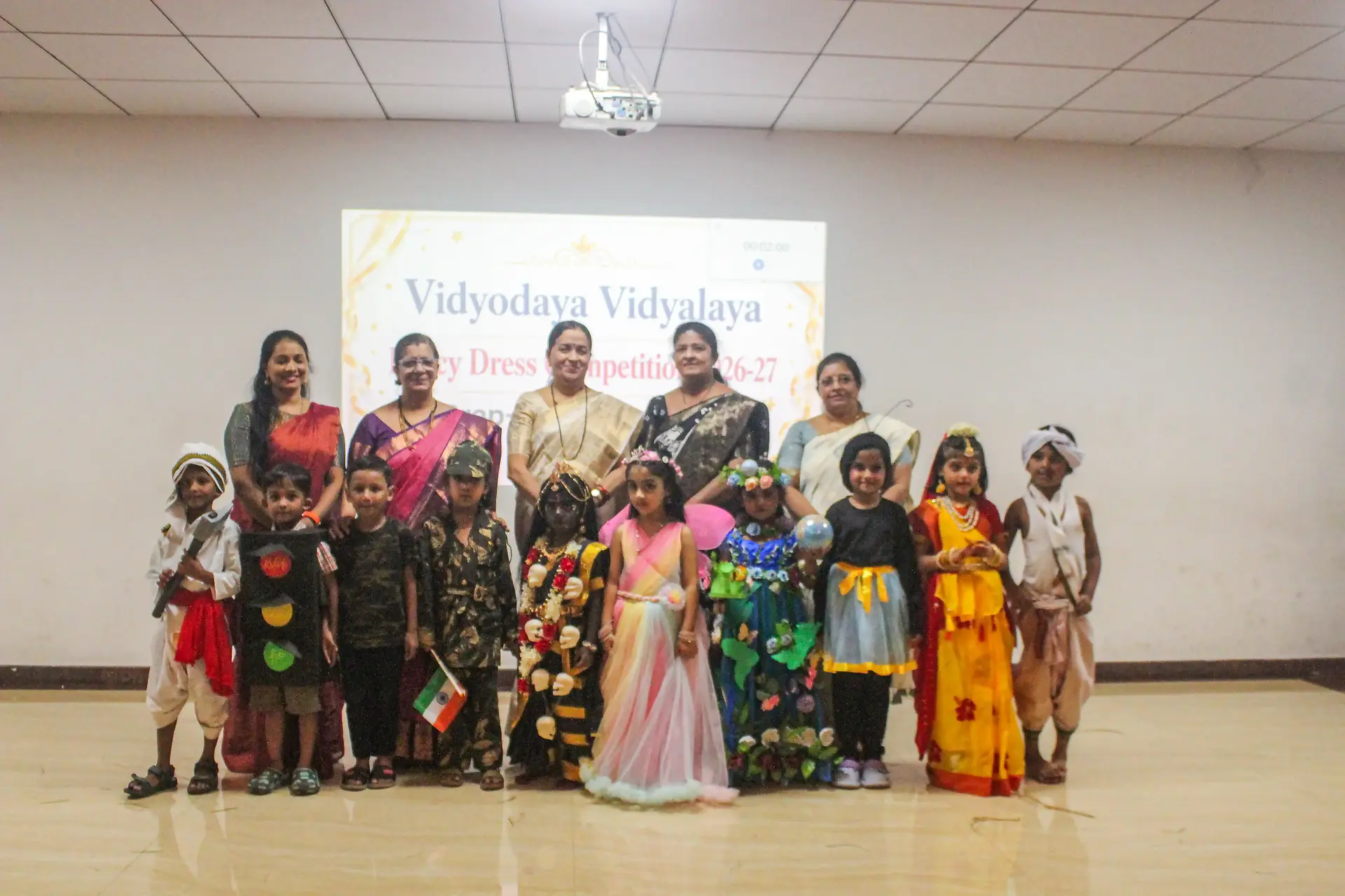 Vidyodaya Public School conducts Fancy Dress Competition for Prep II students