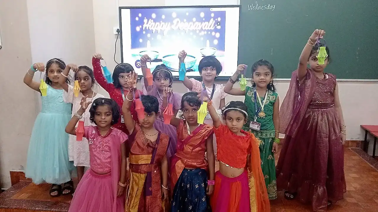 Deepavali celebrations at Vidyodaya Public School Udupi