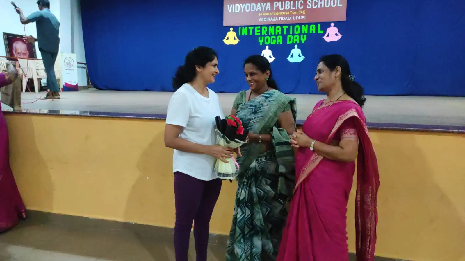 International Yoga Day celebration at Vidyodaya Public School