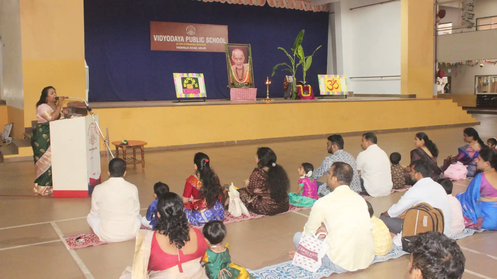 Aksharabhyasa Ceremony 2026 at Vidyodaya Public School
