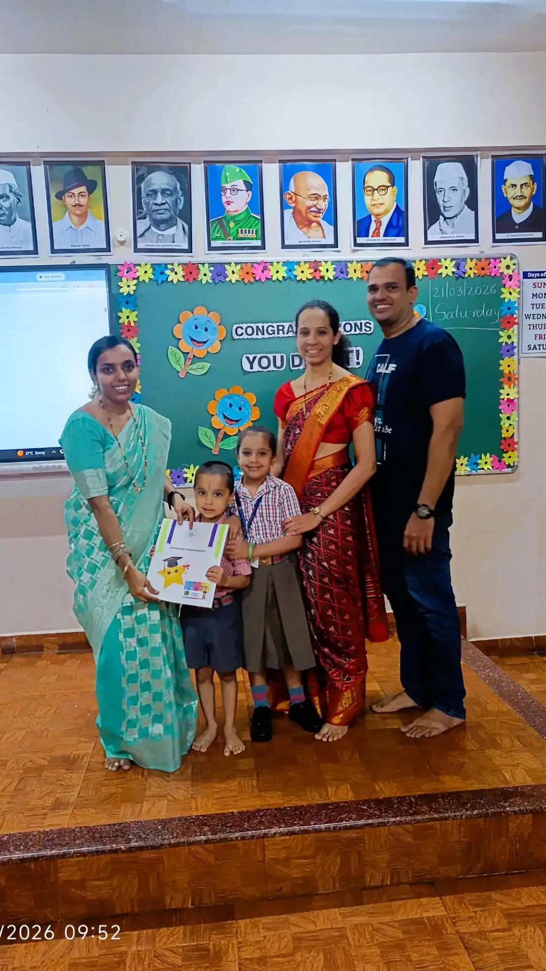 UKG Graduation Day 2026 and Merit Certificate Distribution at Vidyodaya Public School
