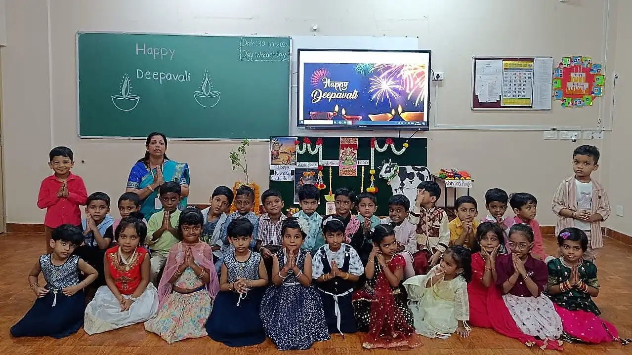 Deepavali celebrations at Vidyodaya Public School Udupi