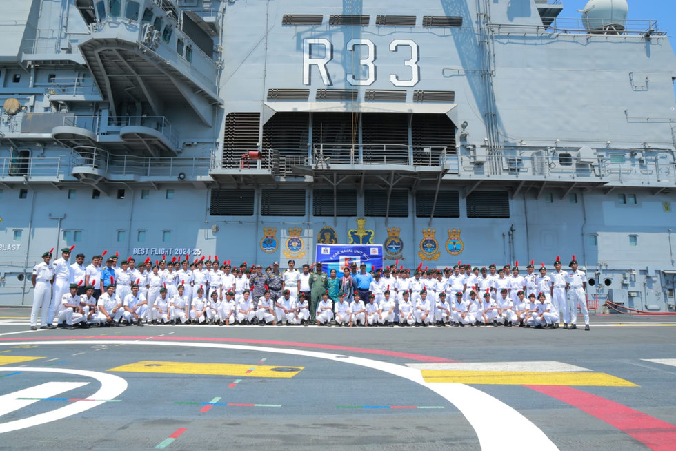 INS Kadamba Visit 2026 – Vidyodaya 77 JD NCC Cadets Explore Karwar Naval Base