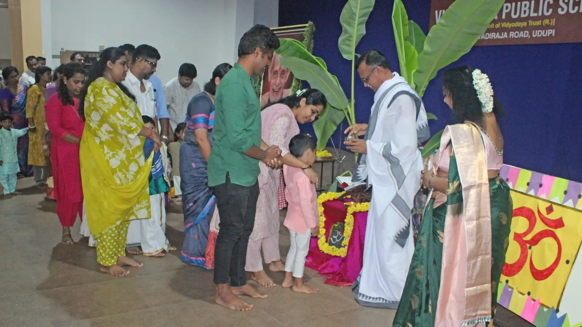 Aksharabhyasa Ceremony 2026 at Vidyodaya Public School