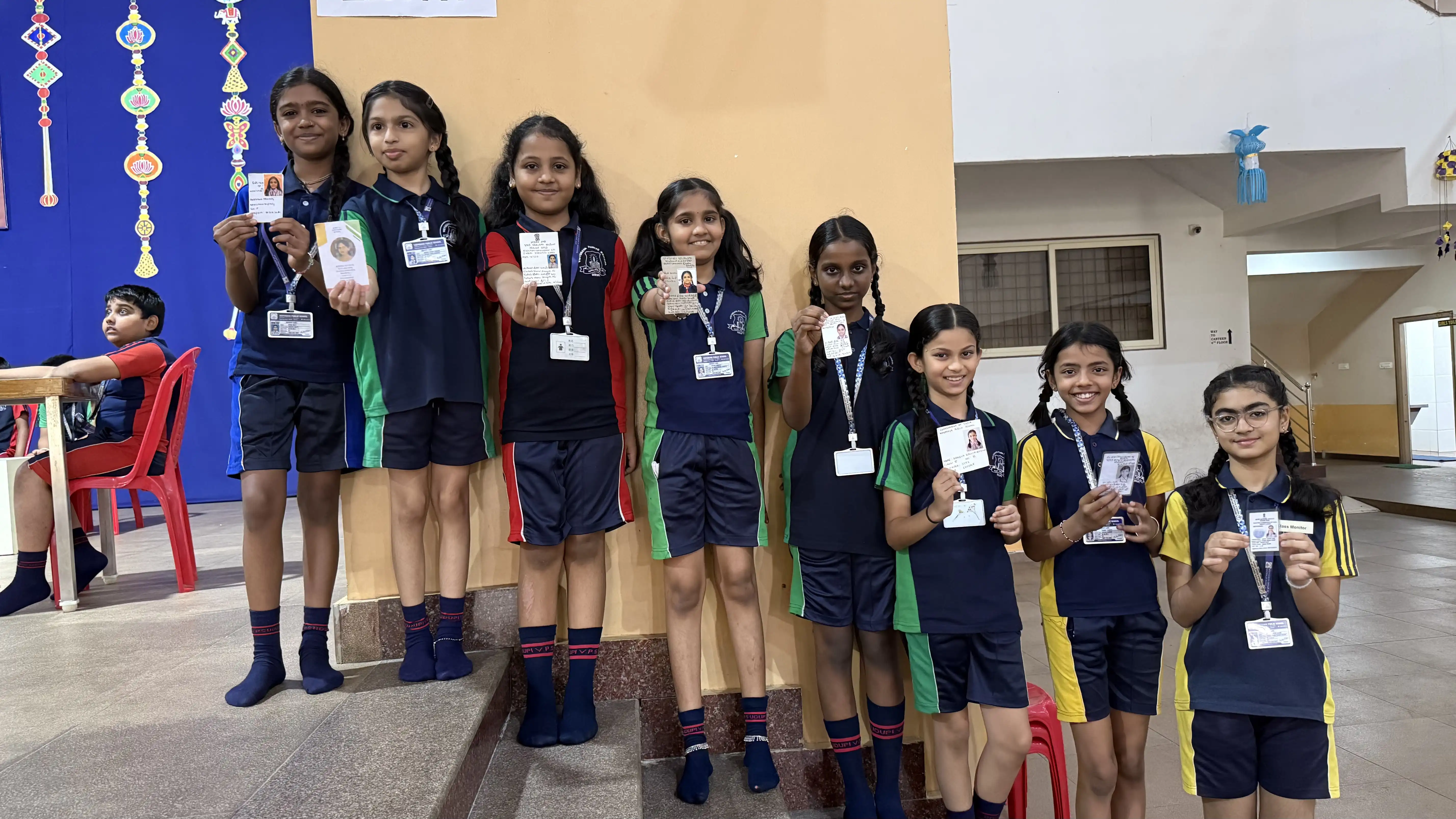 Vidyodaya Public School Election Activity Using Electronic Voting Machine