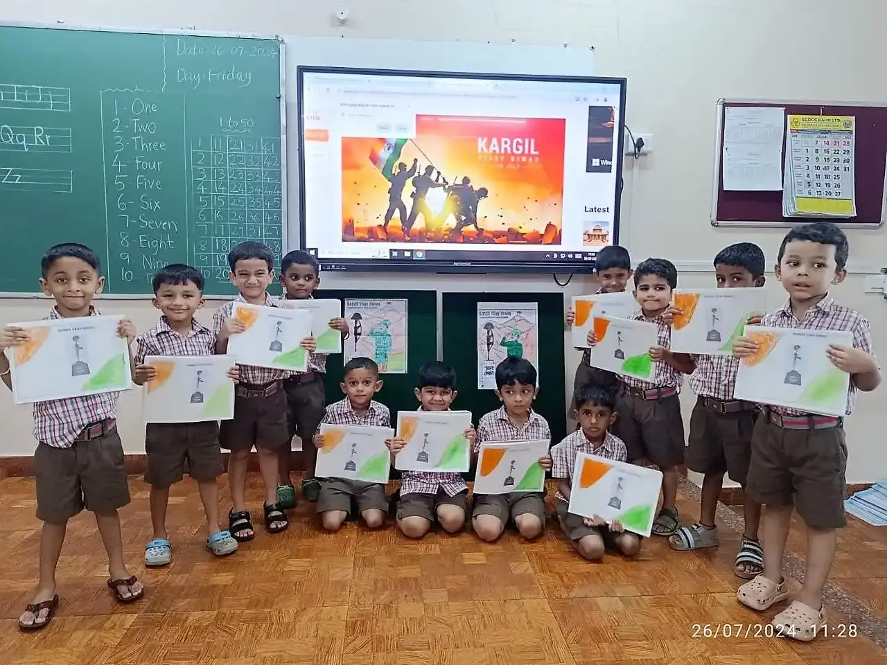 Kargil Vijay Divas at Vidyodaya Public School Udupi