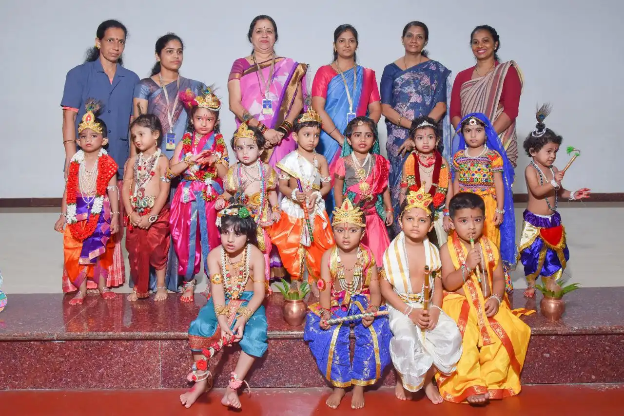Srikrishna Janmashtami Celebration at Vidyodaya Public Shcool Udupi