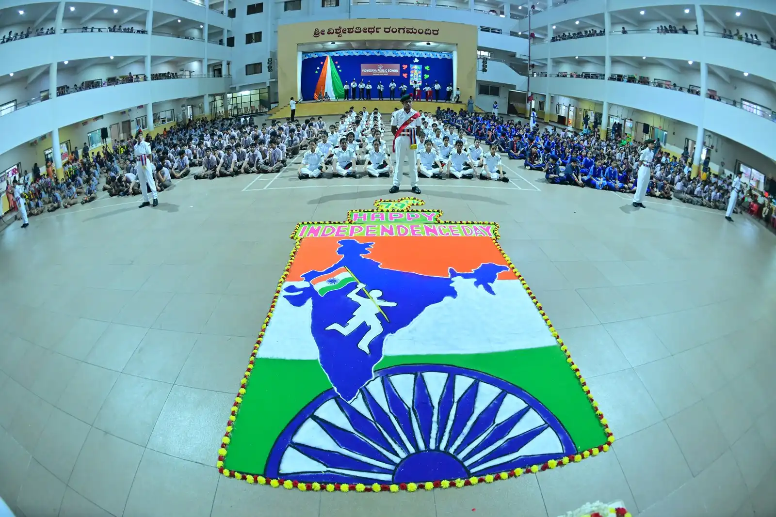 Independence Day Celebrations at Vidyodaya Public School Udupi (1)