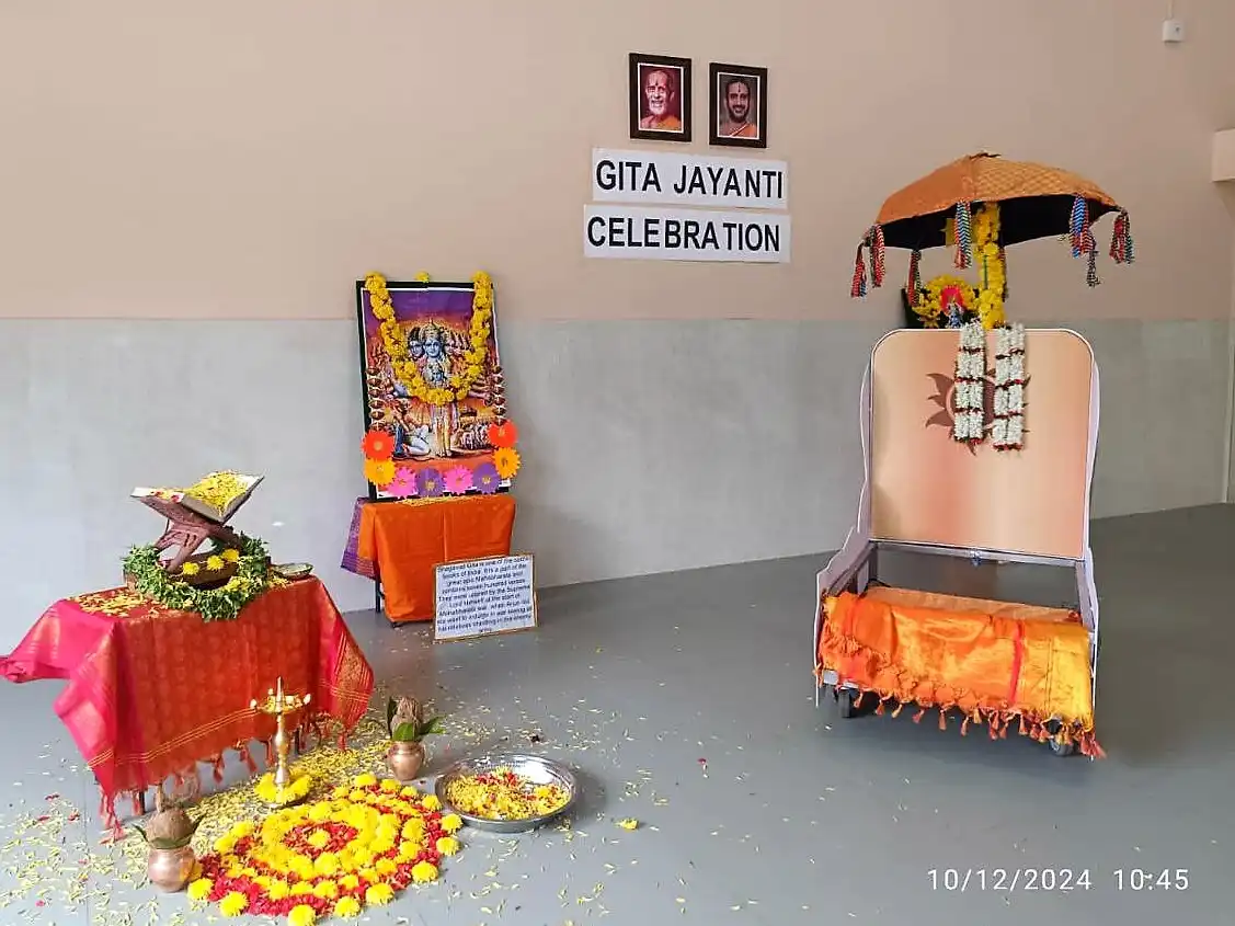 Geetha Jayanathi at Vidyodaya Public School Udupi