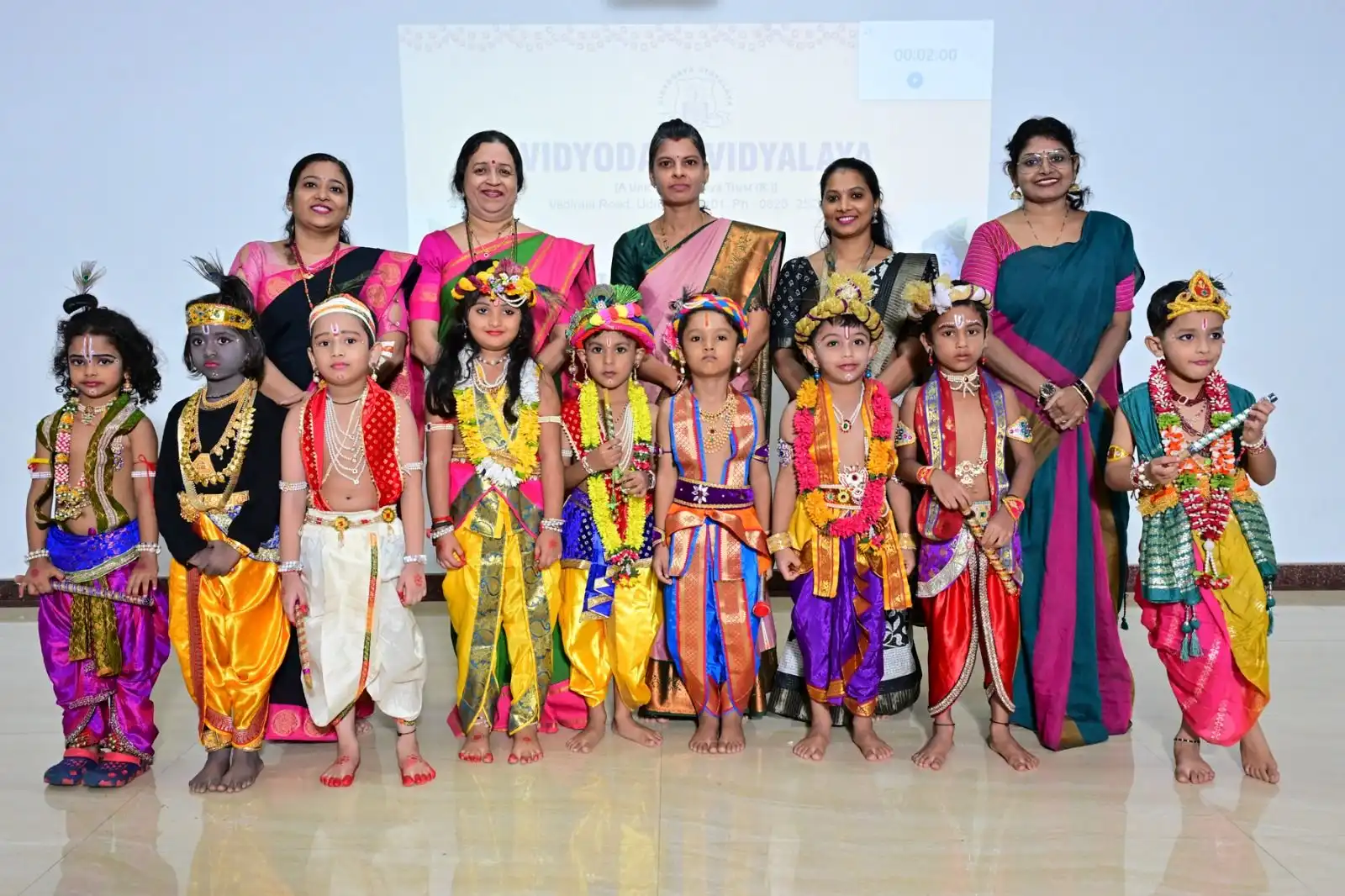 Sri Krishna janmashtami Celebration at Vidyodaya Public School Udupi