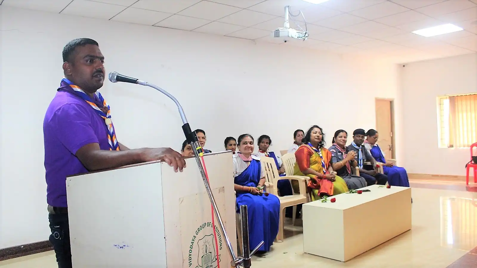 Vidyodaya Public School Udupi Bharath Scouts and Guides Night Camp