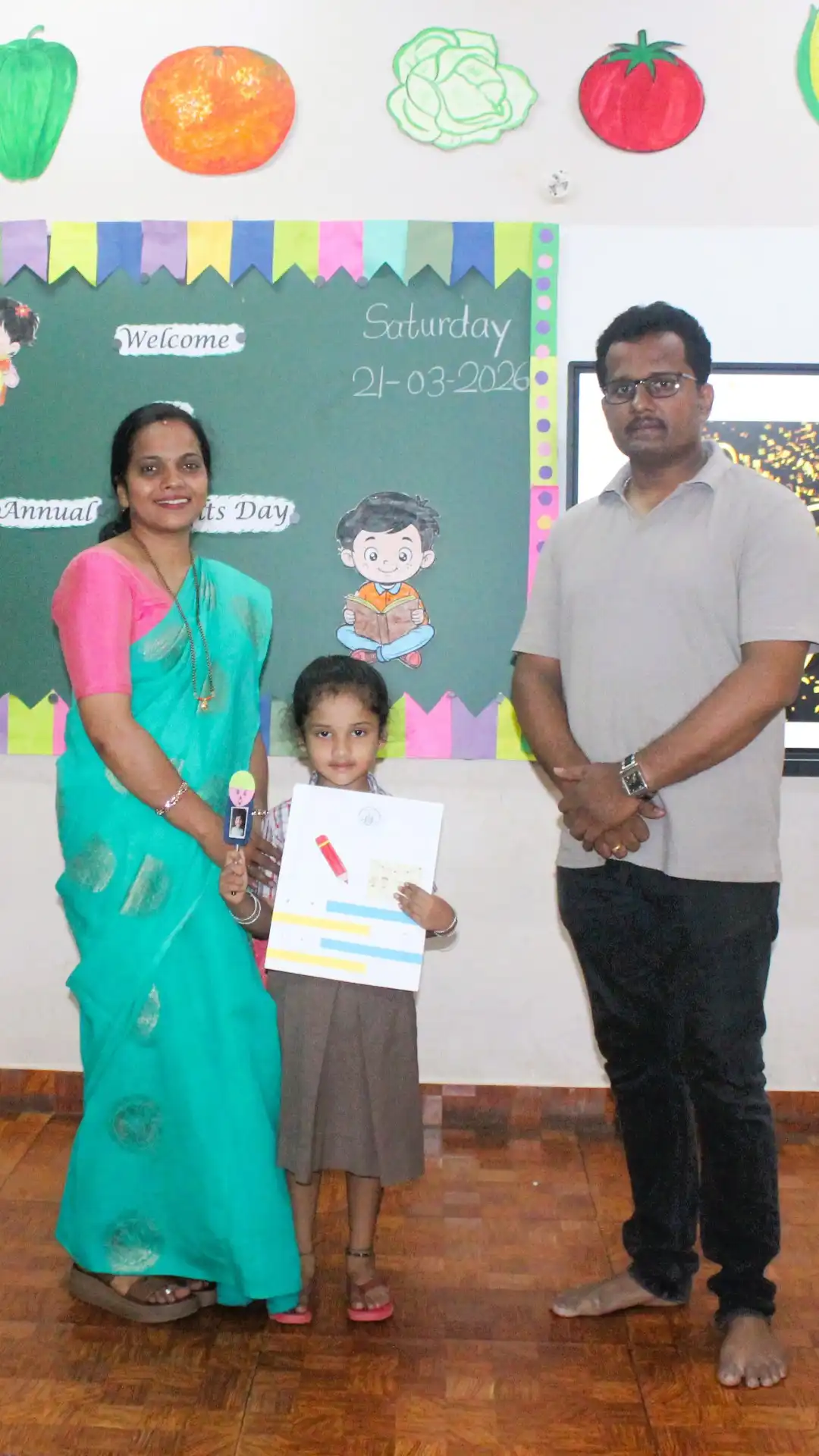 UKG Graduation Day 2026 and Merit Certificate Distribution at Vidyodaya Public School